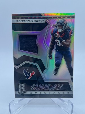 2017 PANINI SPECTRA JADEVEON CLOWNEY 192/199 SUNDAY SPECTACLE PATCH NO 41 TEXANS