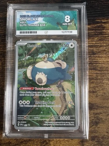 Pokémon TCG Snorlax 151 Promo Ace 8