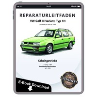Vw Golf 3 Variant 1H (93-99) 4 Gang Schaltgetriebe 084 Reparaturleitfaden Ebook