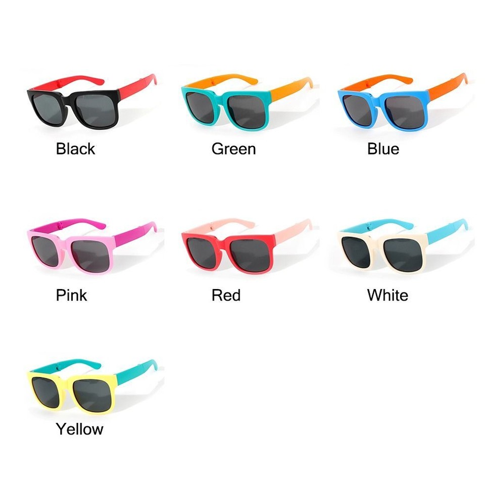UV 400 Kids Sunglasses Outdoor Children Eyewear for Toddler Boys and