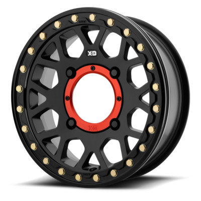 Set (4) KMC 14 Inch XD Aluminum Grenade Beadlock XS235 KS235 Rim Wheel ATV UTV