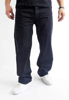 DADA Loose Fit Herren Jeans mit Logodruck Baggy Pants Baumwolle