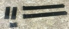 Pairs of Black Hook and Band Gate Hinges Quality Heavy Duty Garden Shed Door