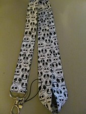 Nightmare Before Christmas White Lanyard  NBC7 NEW 