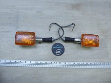 1983 Yamaha CV80 Riva Y918) left and right front turn signals blinkers set
