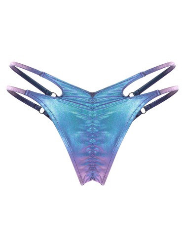 DE Sexy Damen Low Rise Micro Tanga/G-String Mini Höschen/Slips Unterwäsche Tanga - Bild 10 von 45