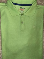 Mens Izod Perform-X Basix Cool-FX Short Sleeve Polo Shirt Size XXL 2XL - EUC