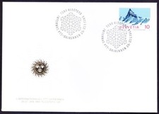 Switzerland 1968 Cancel cover 3rd International PTT skiing race Klosters, Sports