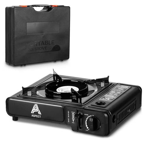 Portable Camping Gas Stove +Case Single Burner Cooker Outdoor BBQ 4/8 Butane Gas - Picture 8 of 17