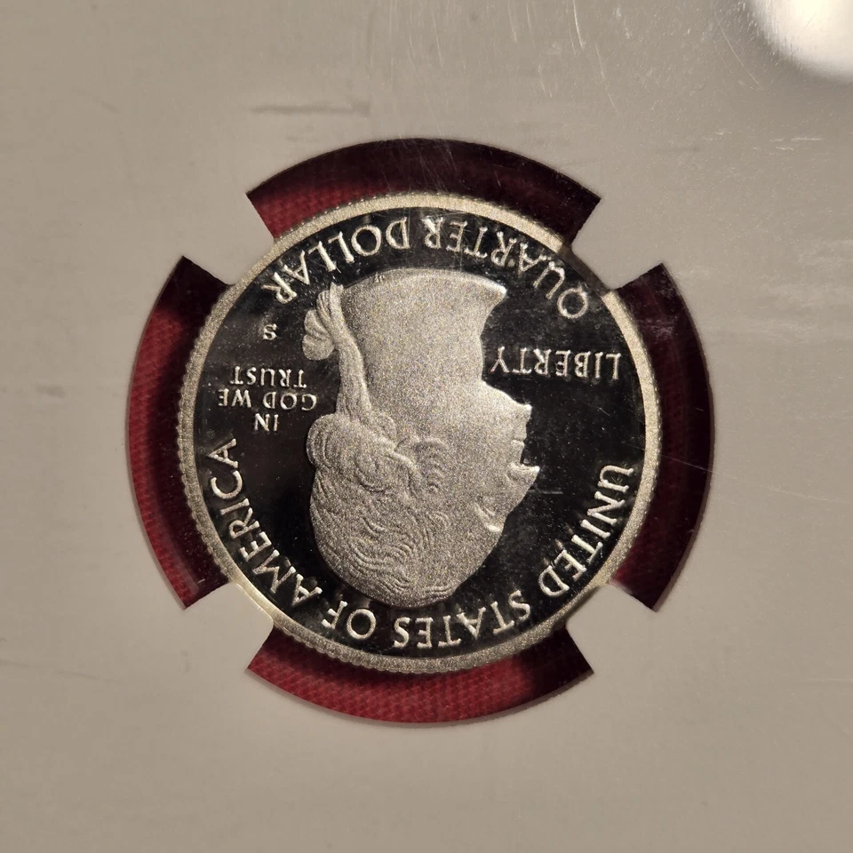 USA 2014-S Quarter 25c Coin: Great Smoky Mountains Silver - NGC PF70 - Image 4 of 4