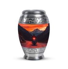 Motorbike Riders Cremation Keepsakes Urn Human Urn For Ashes Adult Small 3 Inch