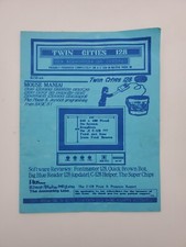 Vintage 1988 Issue 20 Twin Cities 128 The com...