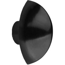 Mattschwarzer abgerundeter Kuppelzylinder Drehadapter - Türdrehdreh