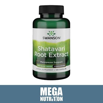 Swanson Shatavari Ayurvedic Female Rejuvenator | Boost Energy 500mg 120 Kapseln