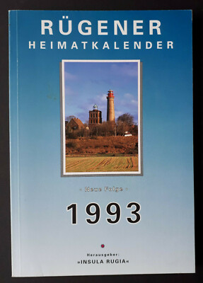 20102/ Rügener Heimatkalender   Neue Folge   1993 - TOPP BUCH