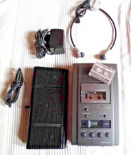 Grundig DT 3111  +Netzteil  Fußschalter  Kopfhörer  (Set 7) -Rechnung-