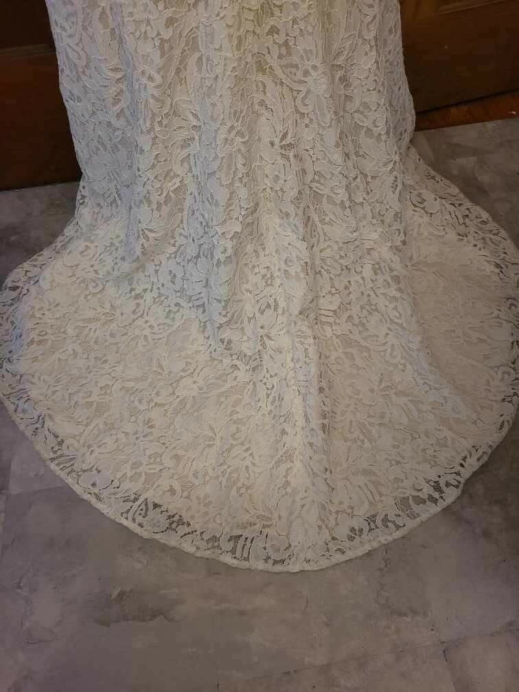 Alfred Angelo Wedding Dress 2524- Ivory- Size 8 -… - image 10