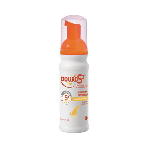 DOUXO S3 PYO Mousse 5.1 oz, Topical Antiseptic ,Leave-on Mou