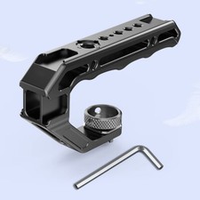 Black Camera Top Handle Grip Camcorder Stabilizer Handle Quick Release Rail Rig