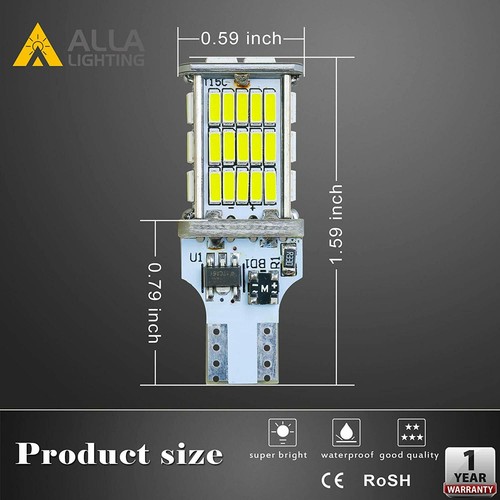 STROBE FLASHING BLINK 912 Reverse Light Bulb|Center High Mount Stop Light Bulb - Picture 8 of 11