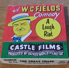 WC Fields Comedy-super 8MM The Great Chase A Laugh Riot vintage film 813