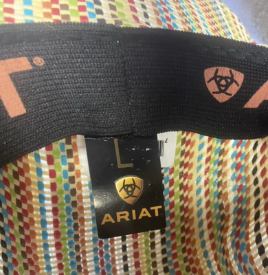 Chapeau De Cowboy Enfant Ariat – Paille Multicolore – Taille L – été