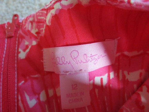 Girls Lilly Pultizer Pink Dress Size 12 Getting Hot in Here Floral - Picture 2 of 17