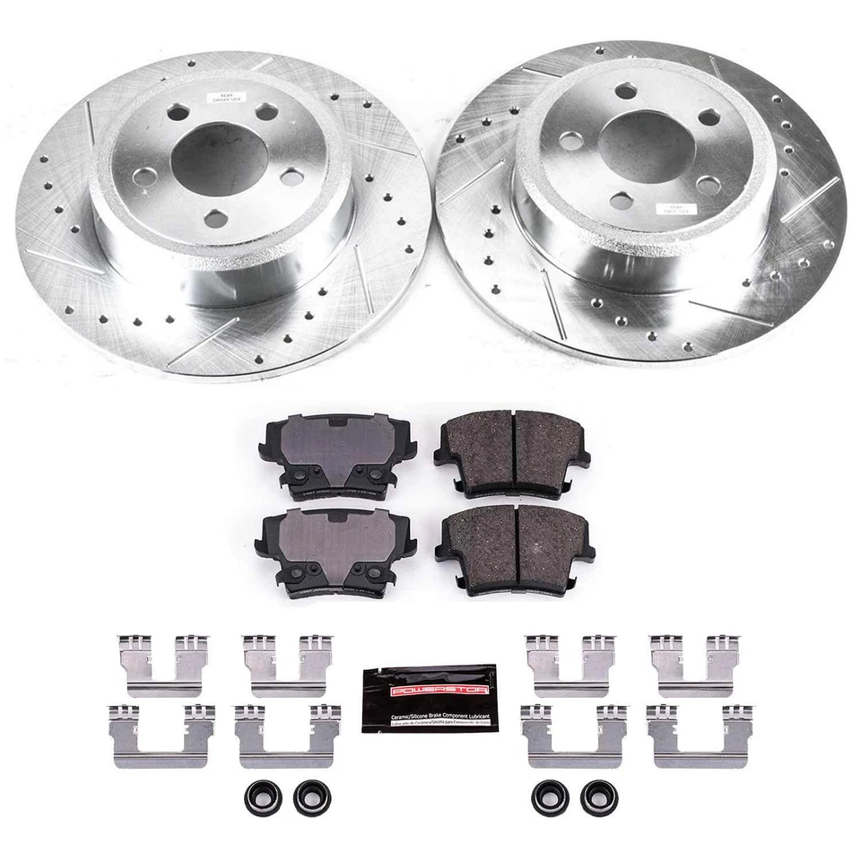 Power Stop K1719 1-Click Z23 Evolution Sport Brake Kit for 06-19 Dodge Charger - Imagem 2 de 2