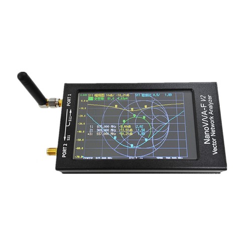 50KHz-3GHz NanoVNA-F V2 VNA UHF HF VHF Frequency Netzwerk Antennen Analysator - Bild 14 von 21