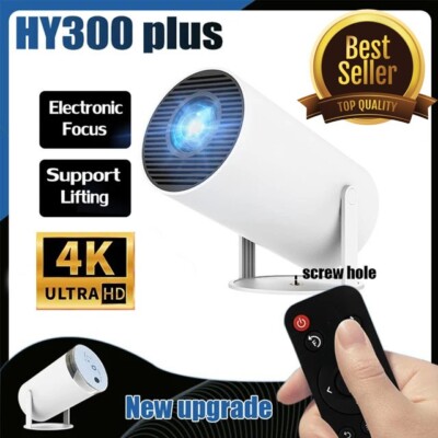 4K Mini Portable Projector Android 11 5G Wifi Bluetooth UHD Home Theater