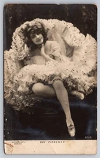 Florence May English Pianist? Rotograph c1905 Real Photo RPPC