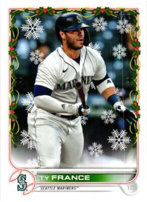 2022 Topps Holiday #HW191 Ty France | eBay