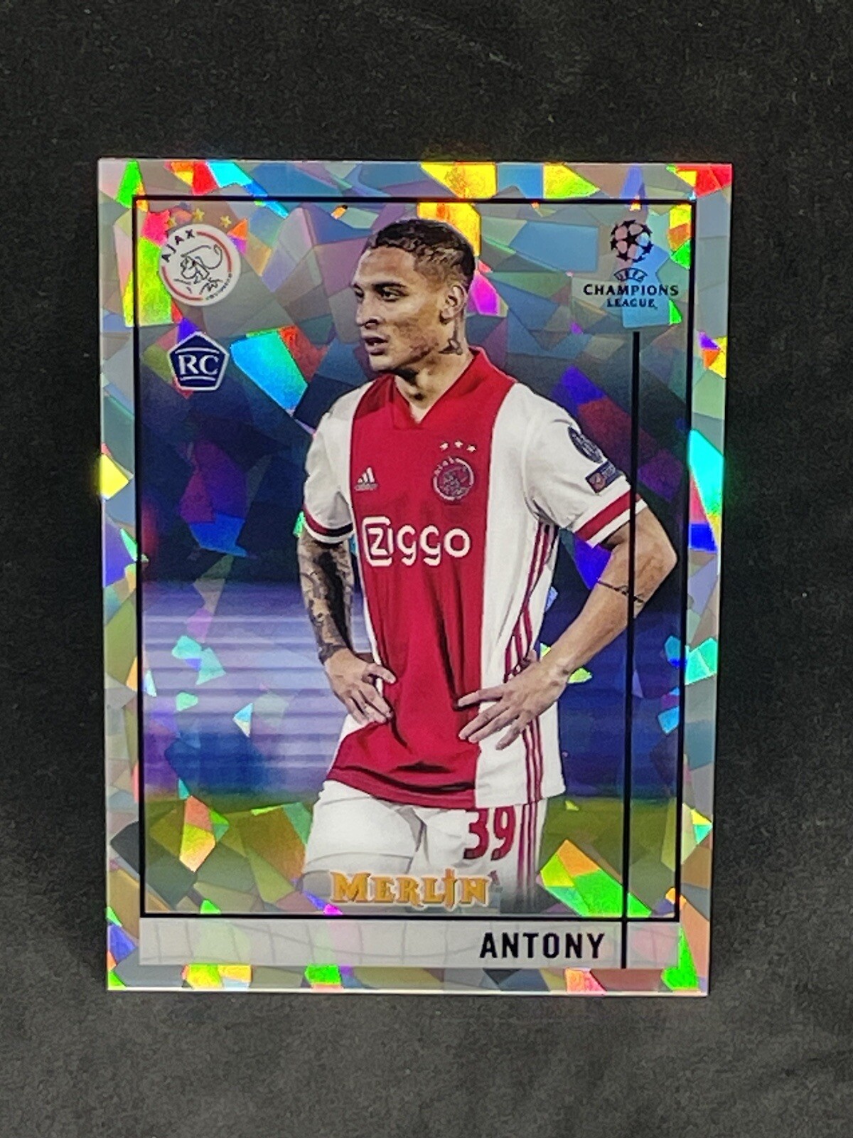 2020 Topps Merlin Chrome Antony Atomic Refractor /250 RC