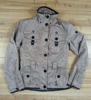 Wellensteyn Chocolate Women's XS Field Jacket Taupe Windproof Utility Coat