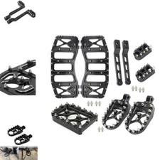 MX Style Foot Peg Floorboards Shifter Peg Pedals For Harley Street Glide Softail