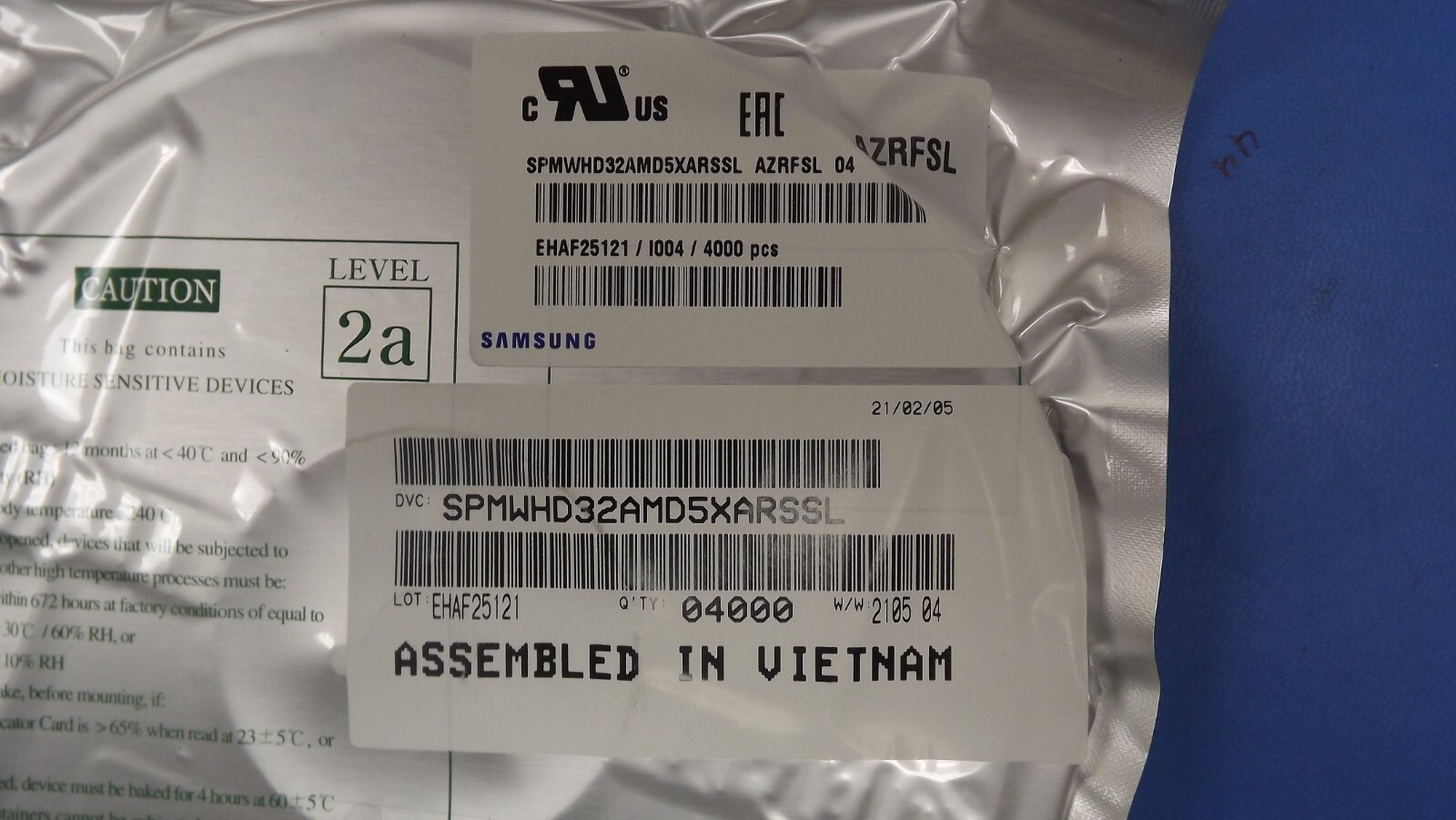 (25PCS) SPMWHD32AMD5XARSSL LM301B 3030 5000K 80 CRI 65 mA 2.9 V