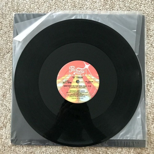 D Train Something's On Your Mind 12" Vinyl Prelude Records PRL D670 US 1983 gebraucht - Bild 2 von 3