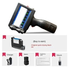 Handheld Coding Machine Production Date Bottle Cap Logo Inkjet Printer Portable
