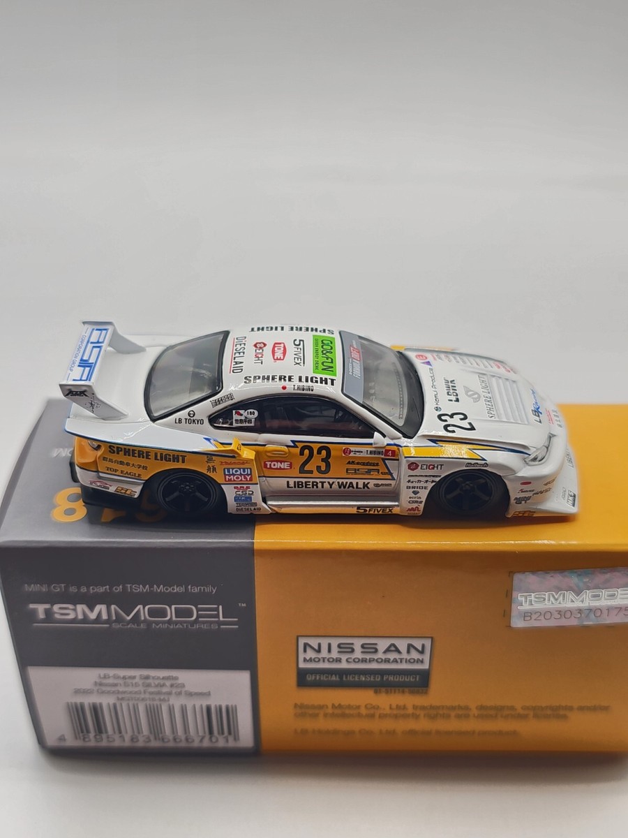 Mini GT 1:64 Nissan LB-Super Silhouette S15 SILVIA #23 Mini GT 1:64 Nissan LB-Super Silhouette S15 SILVIA #23