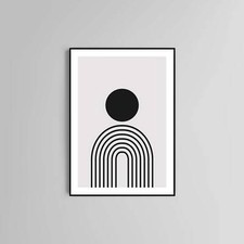 Abstract Poster poster print Home décor lines  poster Wall Art Modern Print