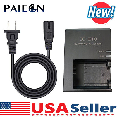 LC-E10 LP-E10 Battery Charger For Canon EOS Rebel T5 T3 T6 T7 4000D 1300D 1200D