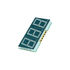 OSK3056A-IG Display: LED 7-segment 14.22mm 0.56" Qty: 3 green 10-35mcd OPT