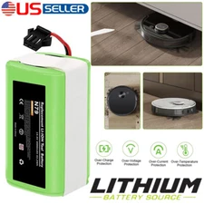 3000mAh 14.4V Li-ion Battery For Ecovacs Deebot N79 N79S for Eufy RoboVac 11 15C