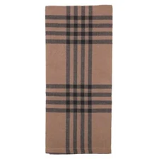 Chesterfield Check Black Towels (Set of 6) by Raghu