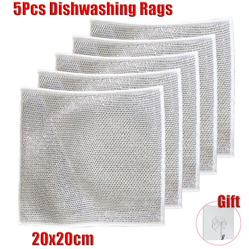 Multipurpose Wire Dishwashing Rags for Wet and Dry Wire Dishwashing Rag New HA - Picture 18 of 22