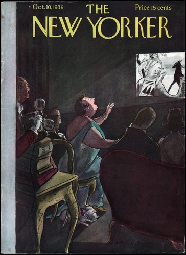 1936 Helen E. Hokinson art October 10 New Yorker Magazine Cover Only ads31