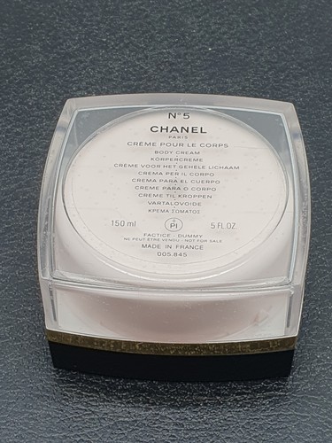 CHANEL No5 CREME POUR LE CORPS 150ML FACTICE DUMMY SHOP DISPLAY *EMPTY - Picture 4 of 8