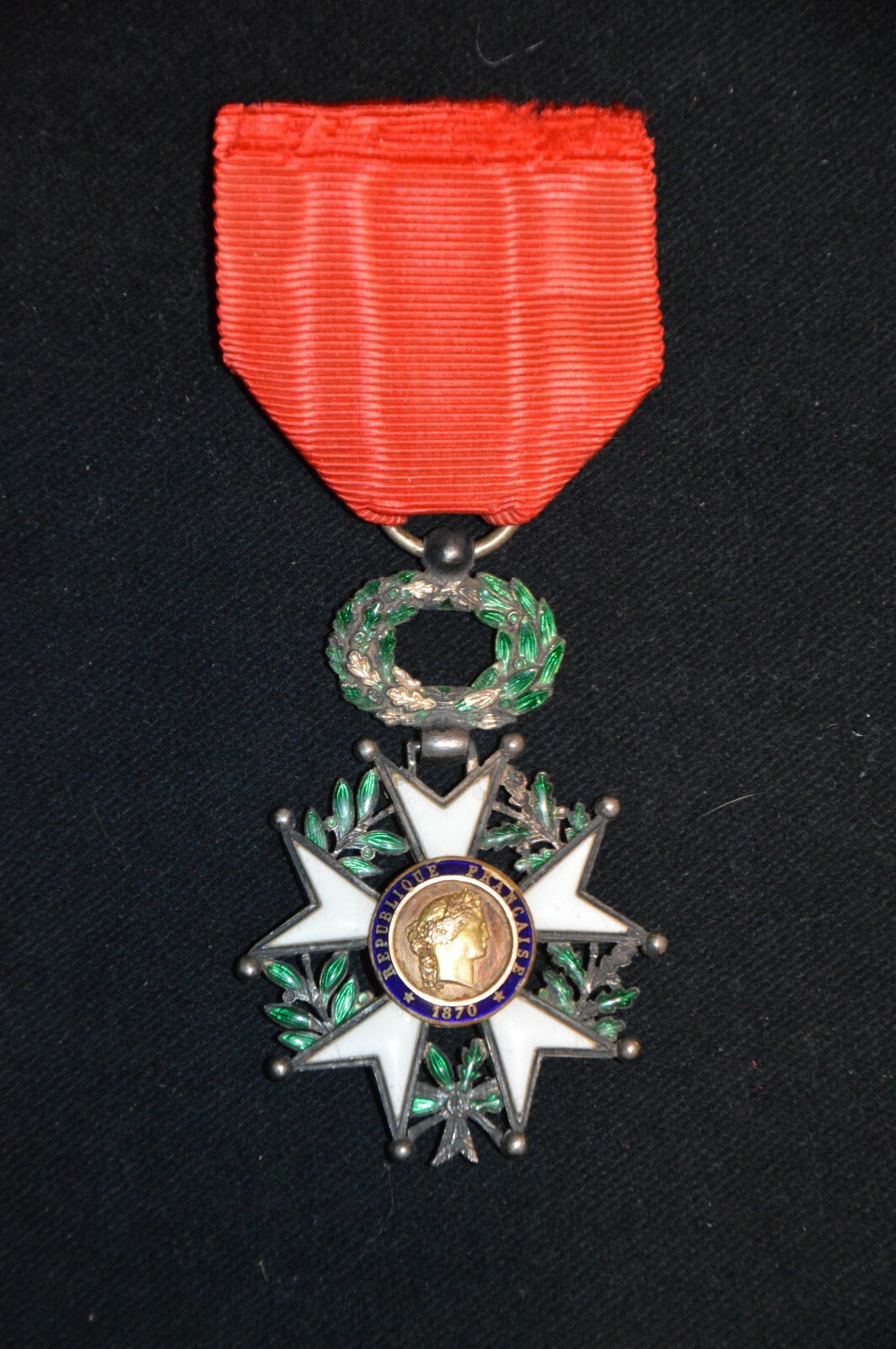 ETOILE DE CHEVALIER LEGION D'HONNEUR - 1870 - GOLD & VERMEIL - FRANZÖSISCHE EHRENLEGION