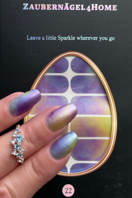 Nagelfolie, selbstklebende Nagelfolie, Nailwraps