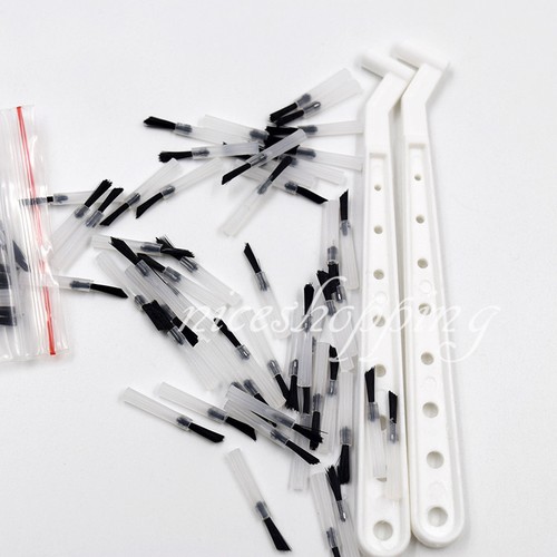 100 Pcs 1 Pack Applicator Tips for Dental Brush/Replaceable Brush Tips Black - Bild 10 von 10